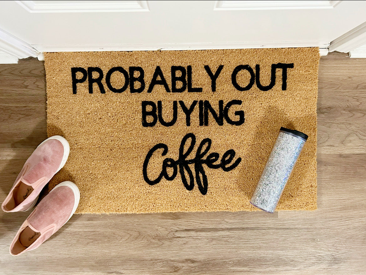 Buying coffee