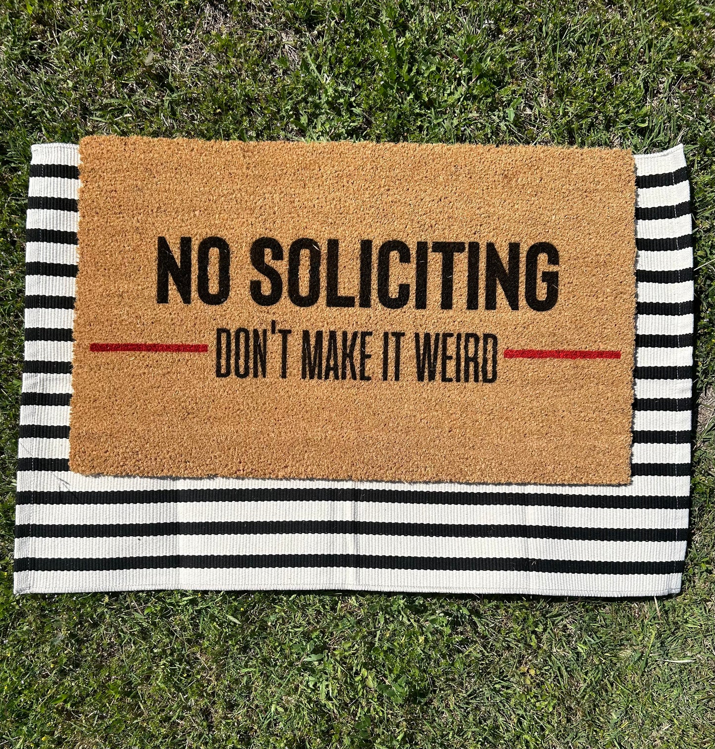 No soliciting