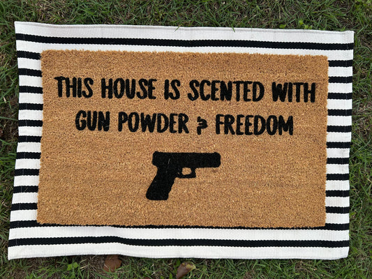 Scented with gun powder & freedom