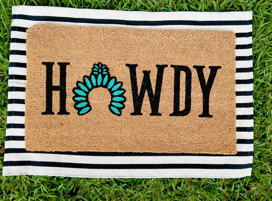 Howdy - Turquoise Squash Blossom